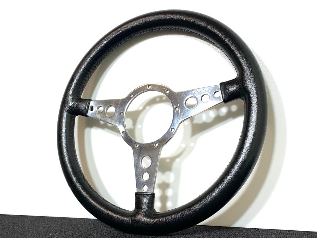 RKK モトリタ ブラック ステアリング 36.5パイ 美品 ミニ