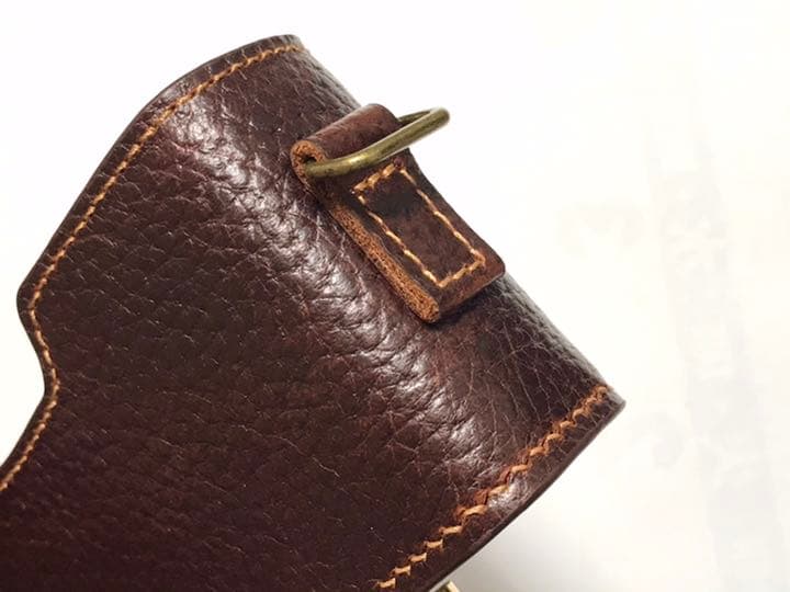 新品 本革 カメラケースとストラップ CONTAX T2用