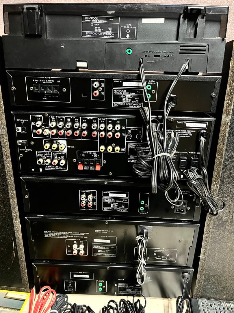希少ケンウッドROXYシステムコンポA-5Jシリーズ5Jメンテナンス済み動作品