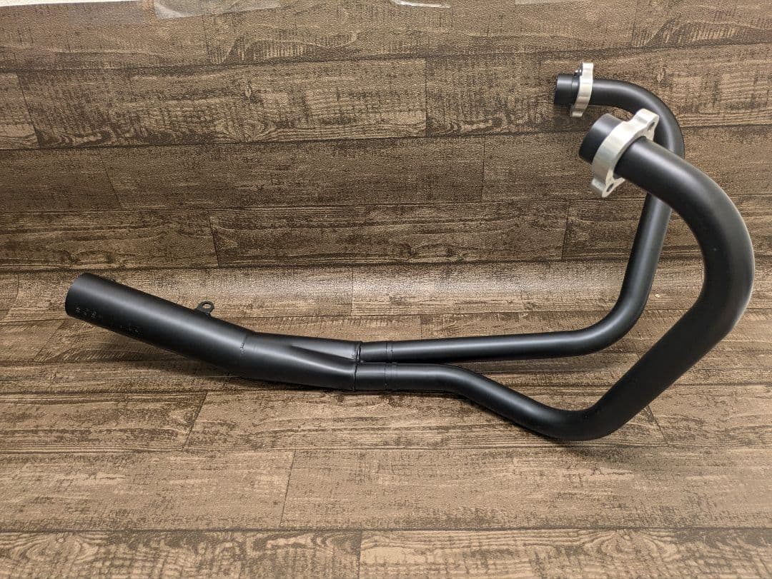 GS400ショート管マフラー黒送料込み