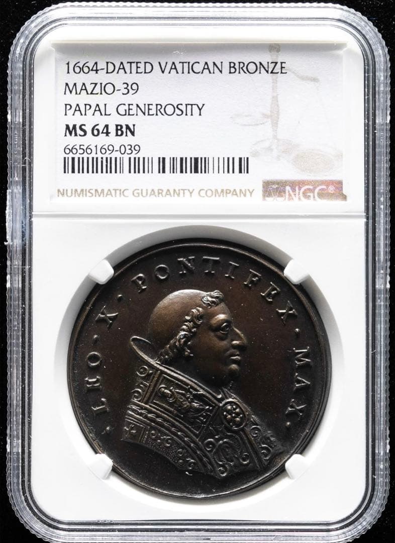 廉価出品❗️レオ10世 コルヌコピア　ブロンズメダル