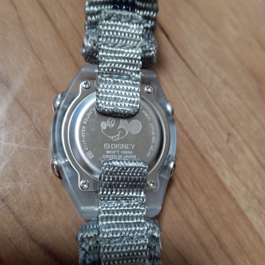 魅*流様 SEIKO ALBA SPOON ミッキーマウスのデジタルウォッチ