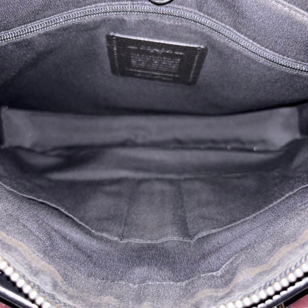 美品 定価10万円 コーチ レザー 本革 ブリーフケース ビジネスバッグ