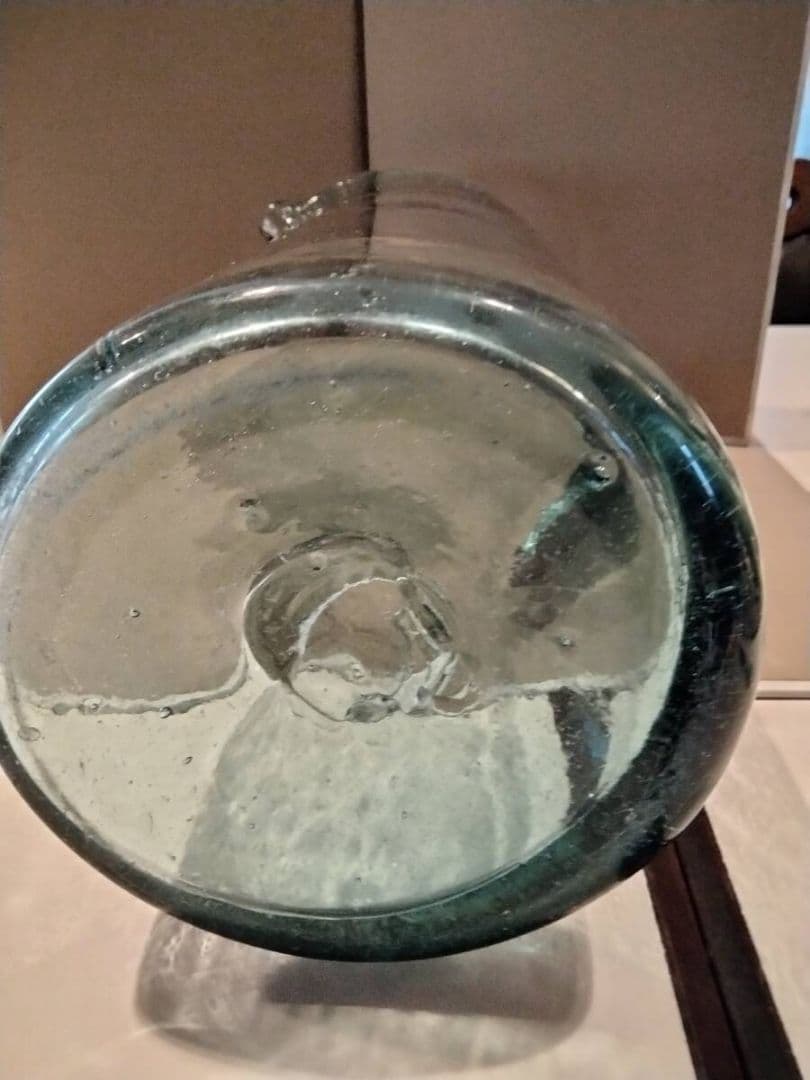 小谷眞三 倉敷ガラスアンティーク貴重なレア大きな花入れ1980年代購入