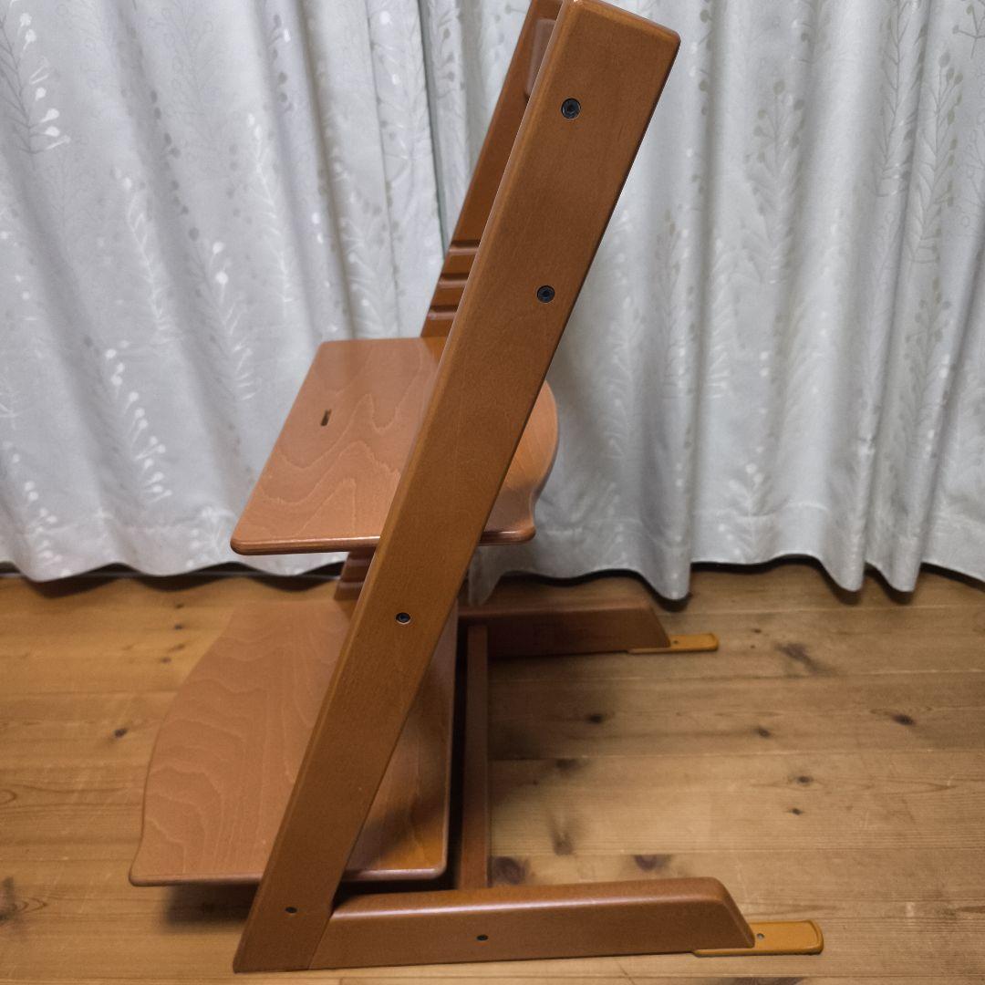【美品】STOKKE TRIPP TRAPP チェリー シリアル5 延長ラダー付