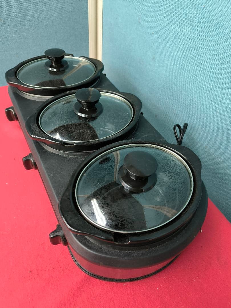 美品　KOOC　トリプルスロークッカー