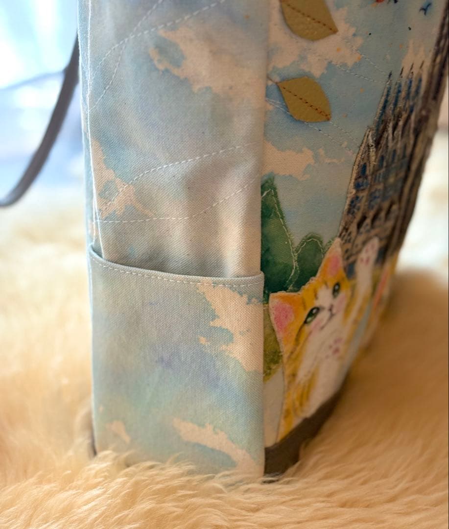 かおり様オーダー　\"サグラダ・ファミリアとニャンズ\"