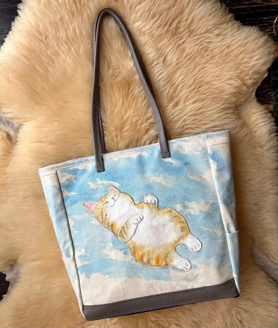 かおり様オーダー　\"サグラダ・ファミリアとニャンズ\"