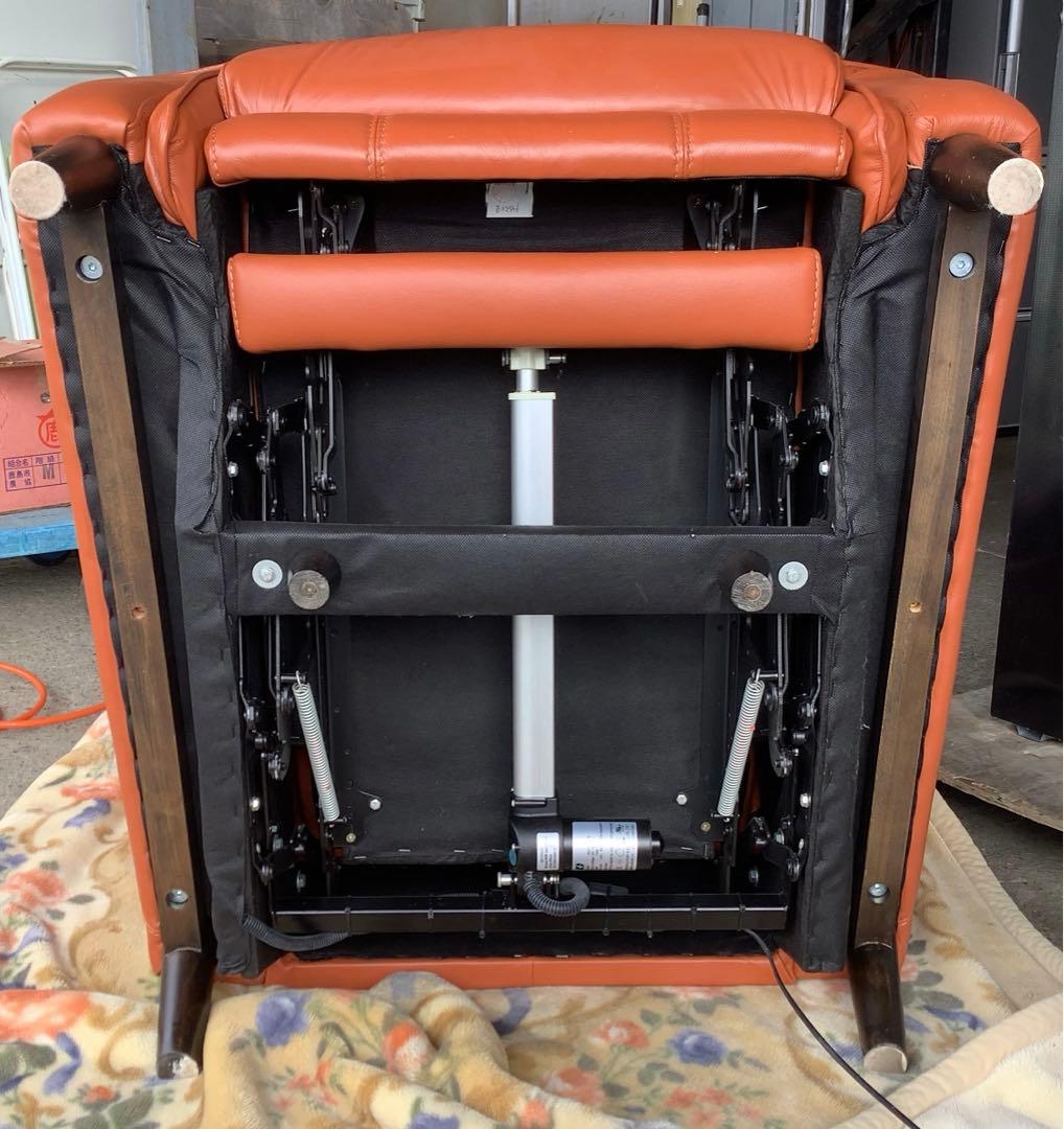 革張り 電動リクライニングチェア ワタリジャパン 1人掛け（★）