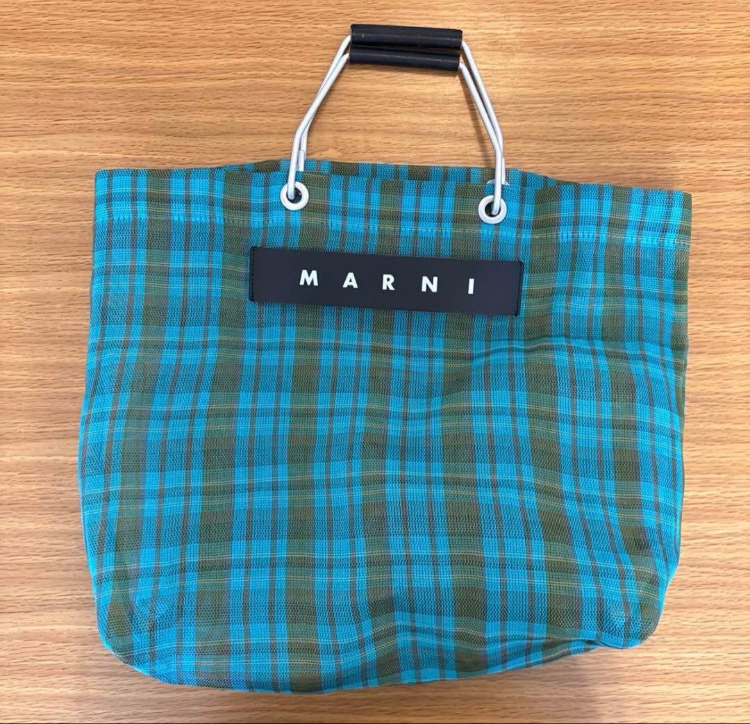 マルニメッシュカゴバック　美品
