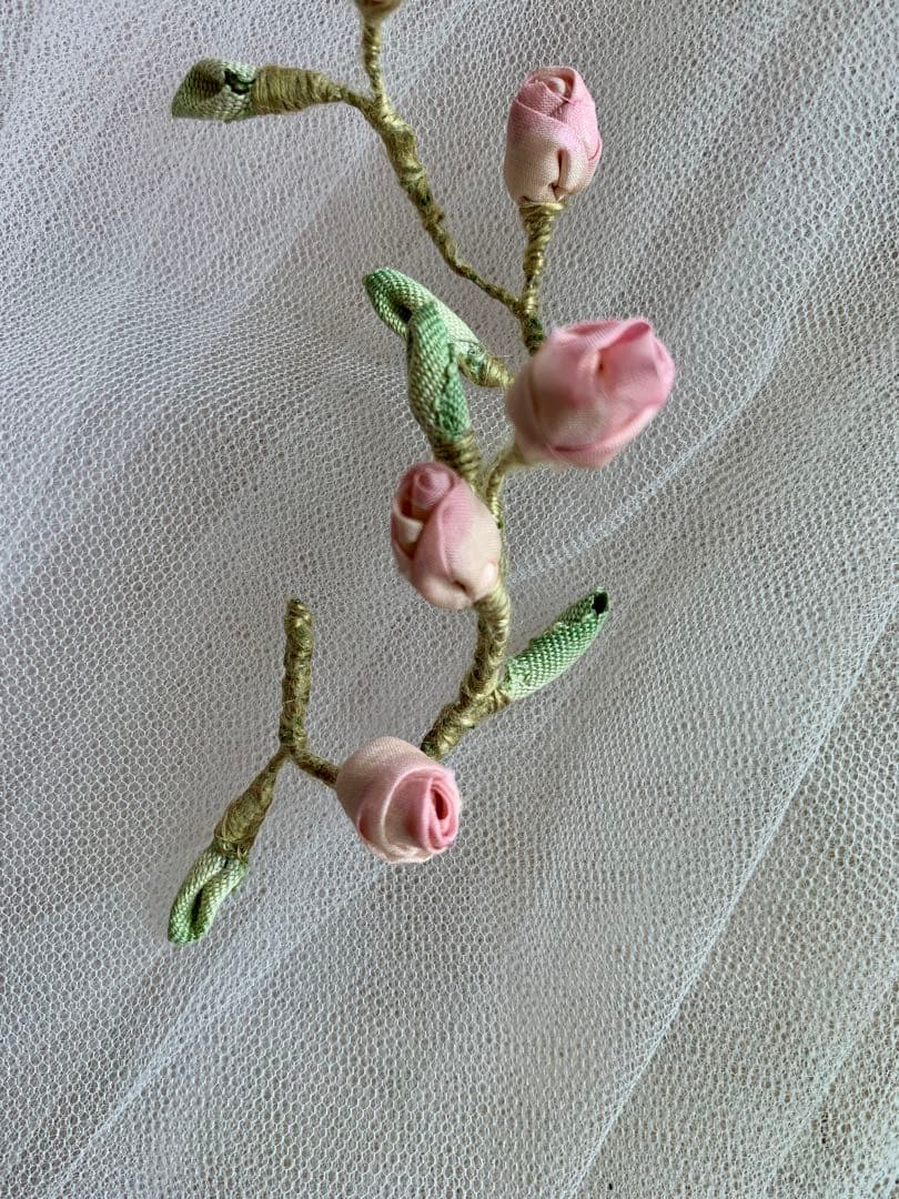 ドイツビンテージトゥシューズ※フランスアンティークシルクリボンロココ＆チュチュ