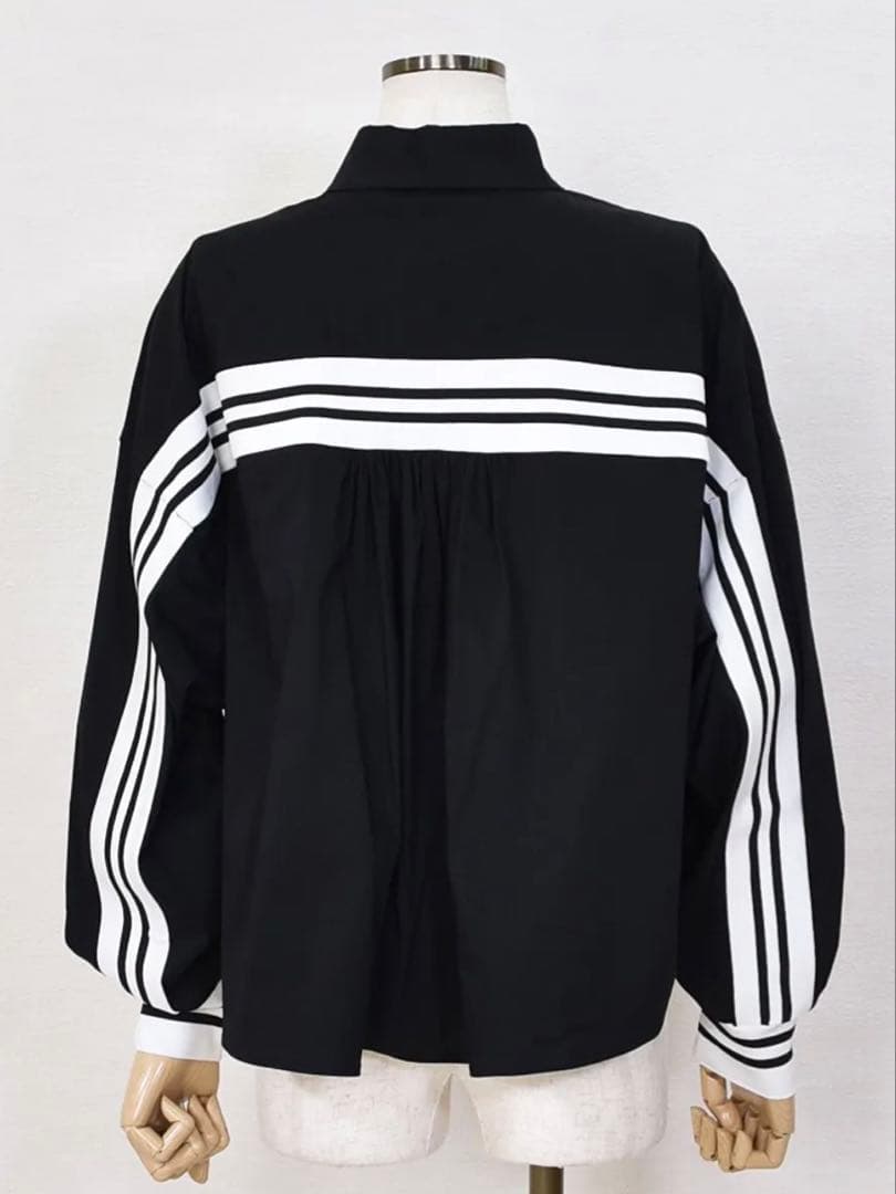 Dignite collier サイドラインシャツ