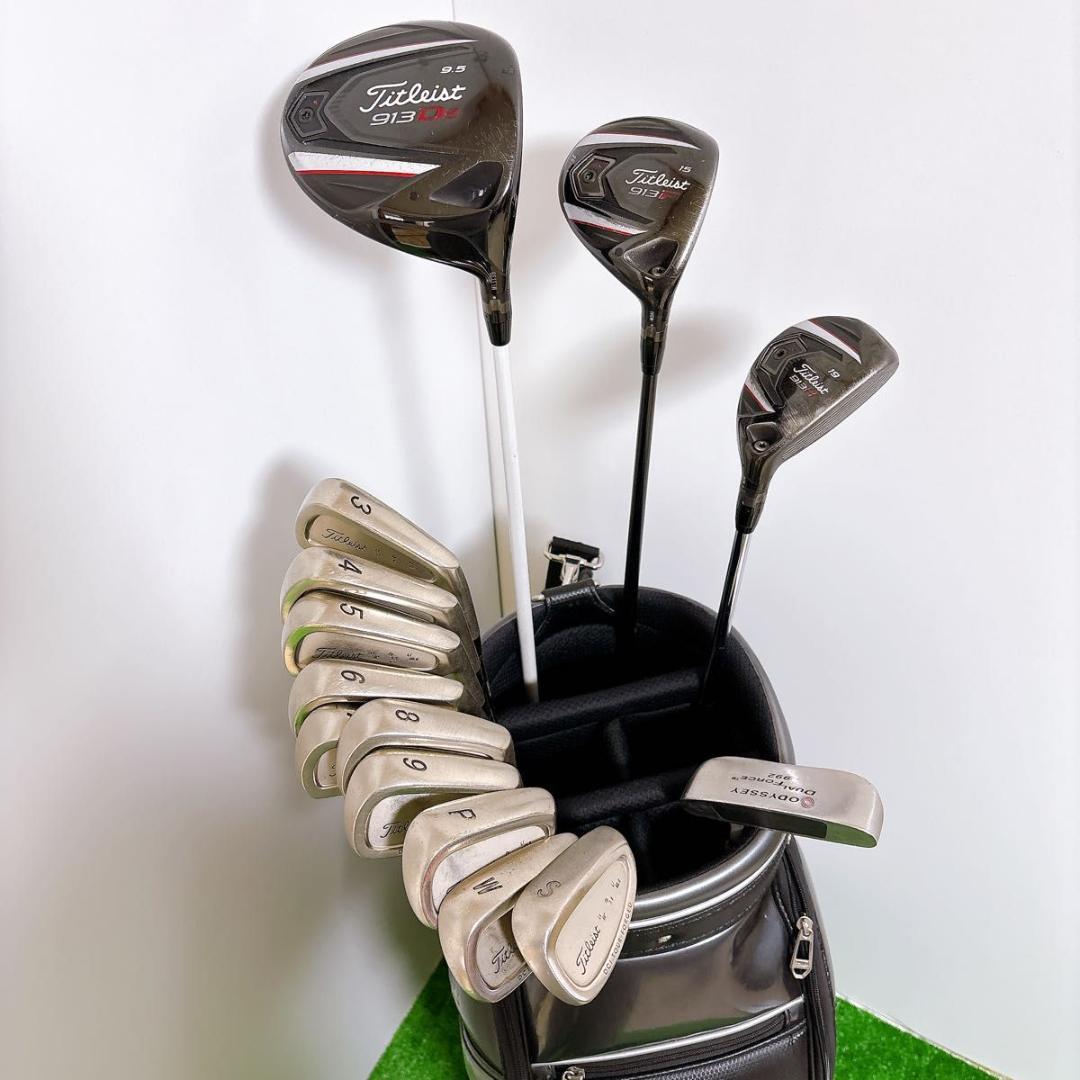 良品 Titleist 913D2 メンズ　ゴルフ 14本　セット S 初心者