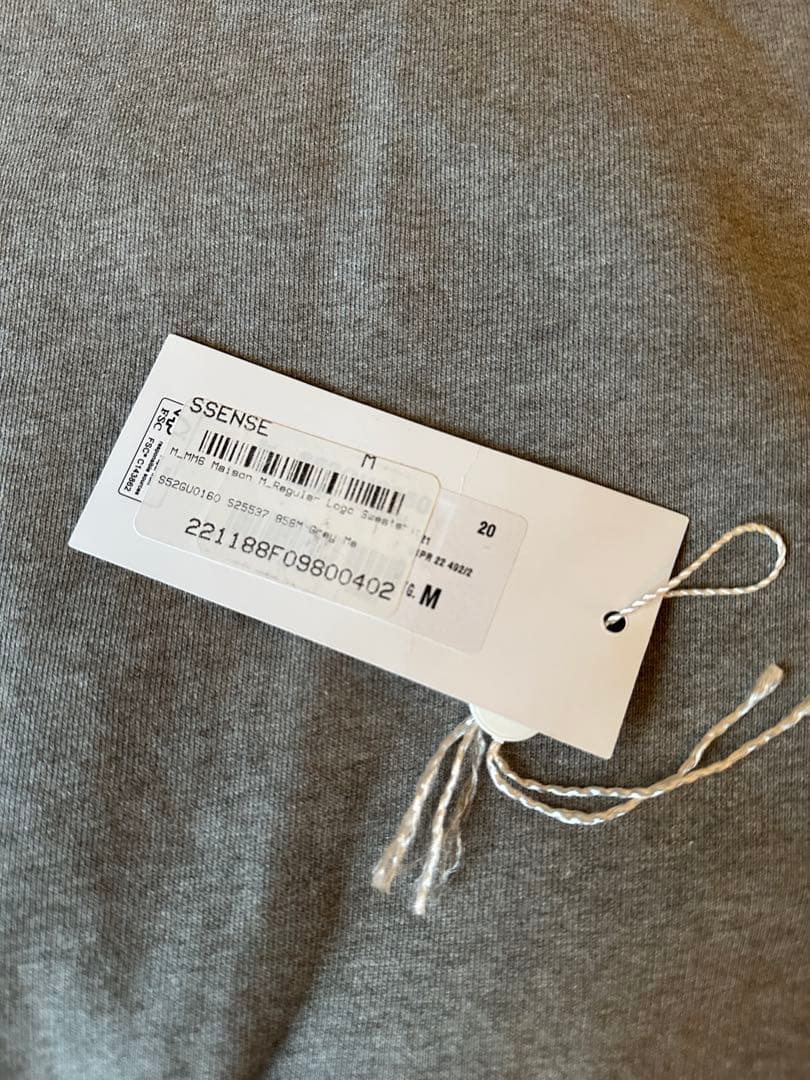 新品Mm6 Maison Margiela スウェット Logo sweater