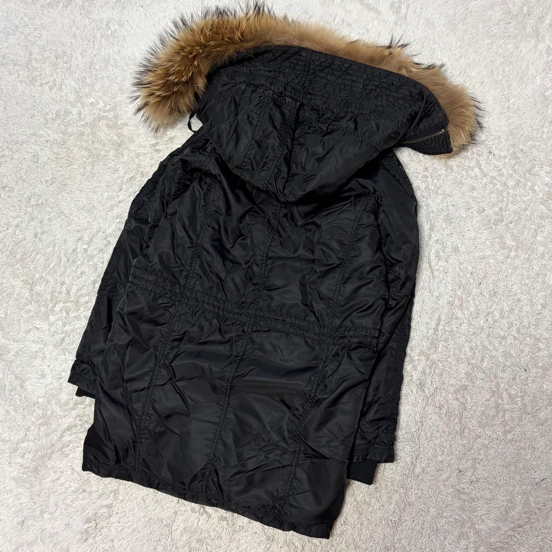 00’s archive G.O.A Black y2k grunge fur