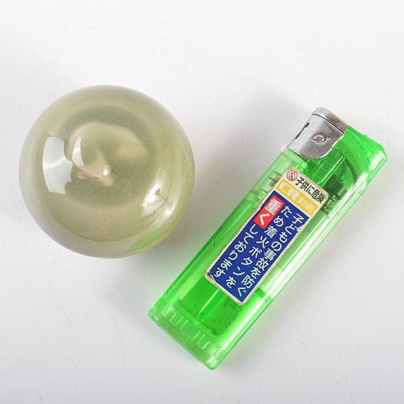 茶道具　諏訪蘇山作　青磁　牛　香合　共箱　M　R7261