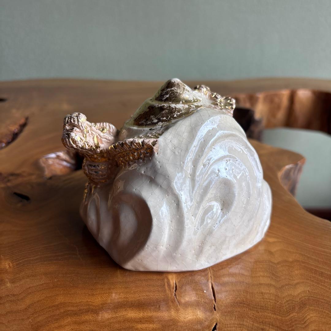 六兵衛窯 辰年 「宝龍」干支置物 清水焼 陶芸 たち吉 共箱