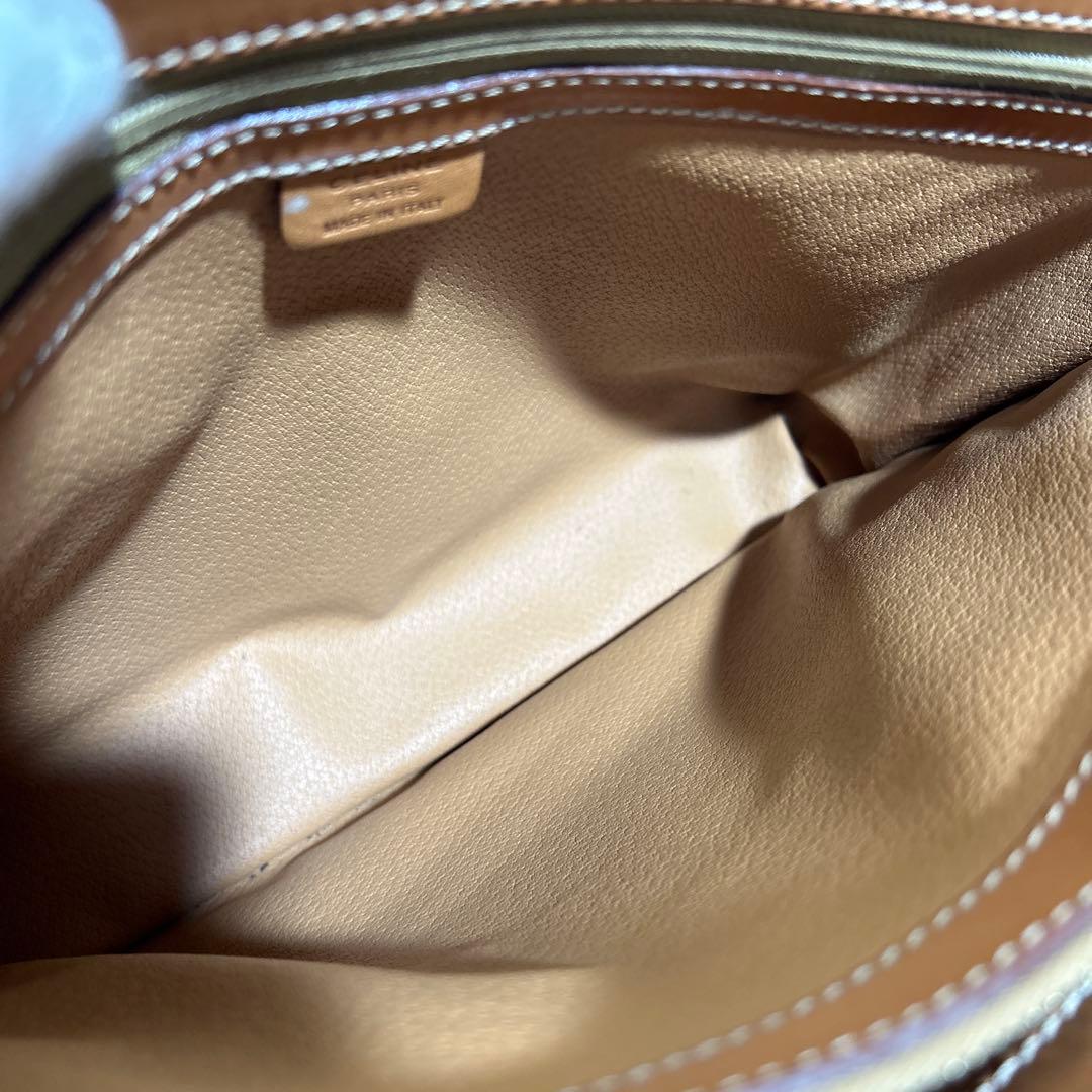 CELINE セリーヌ　レザー　トートバッグ　マカダム