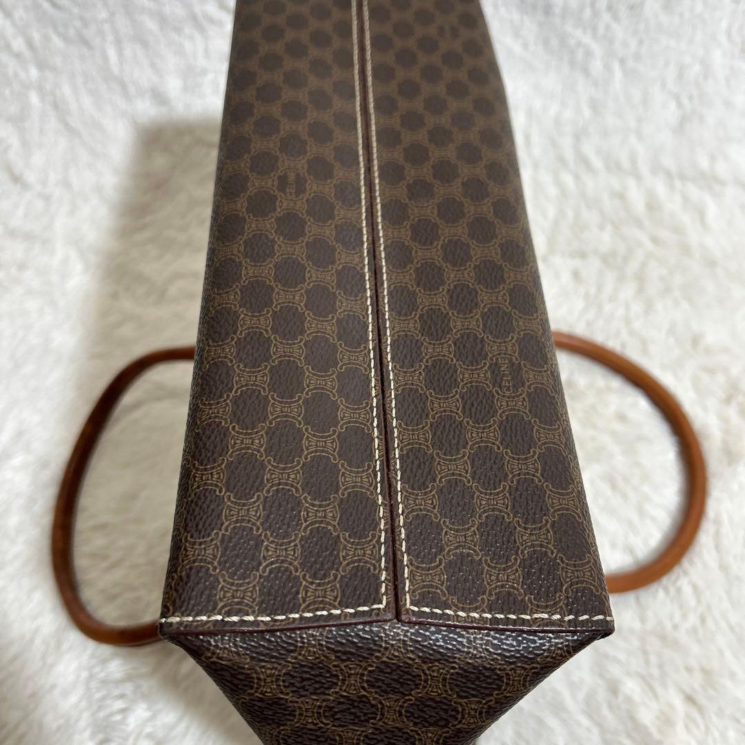 CELINE セリーヌ　レザー　トートバッグ　マカダム