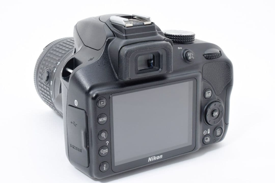 軽量 高画質✨Nikon D3400✨高性能AF-P シングルレンズ✨スマホ転送