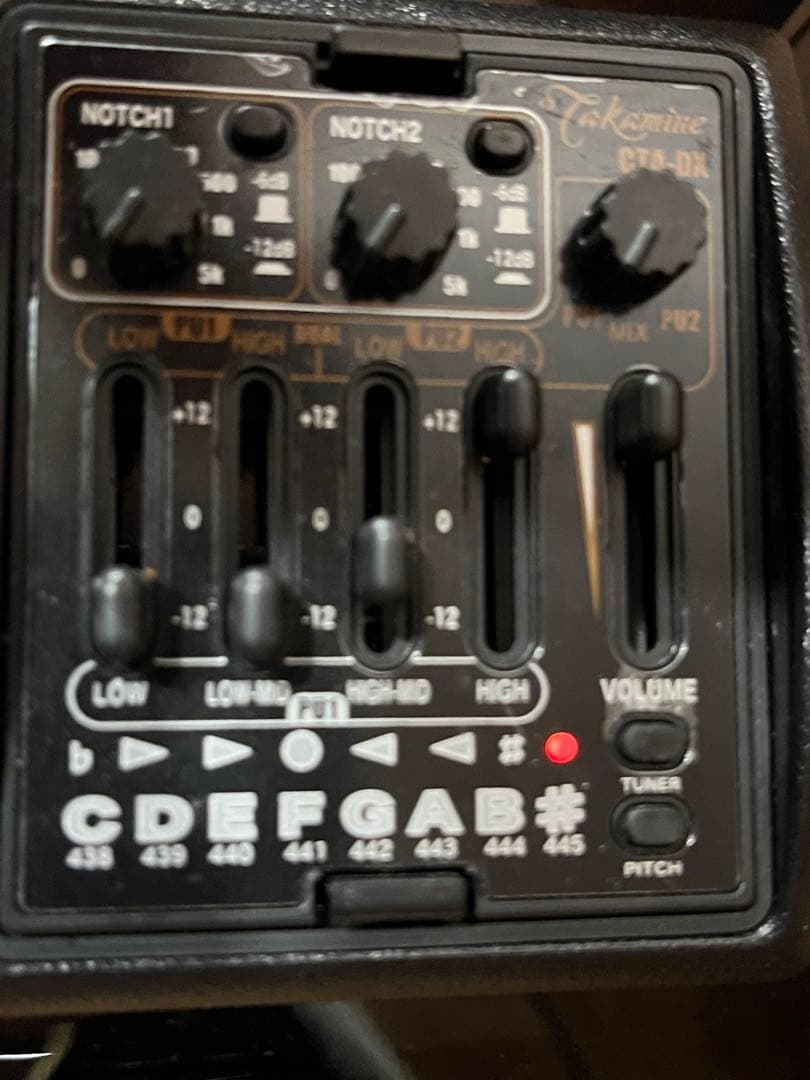 ゅかタカミネDMP500-6BL長渕剛モデル2013年 限定250本