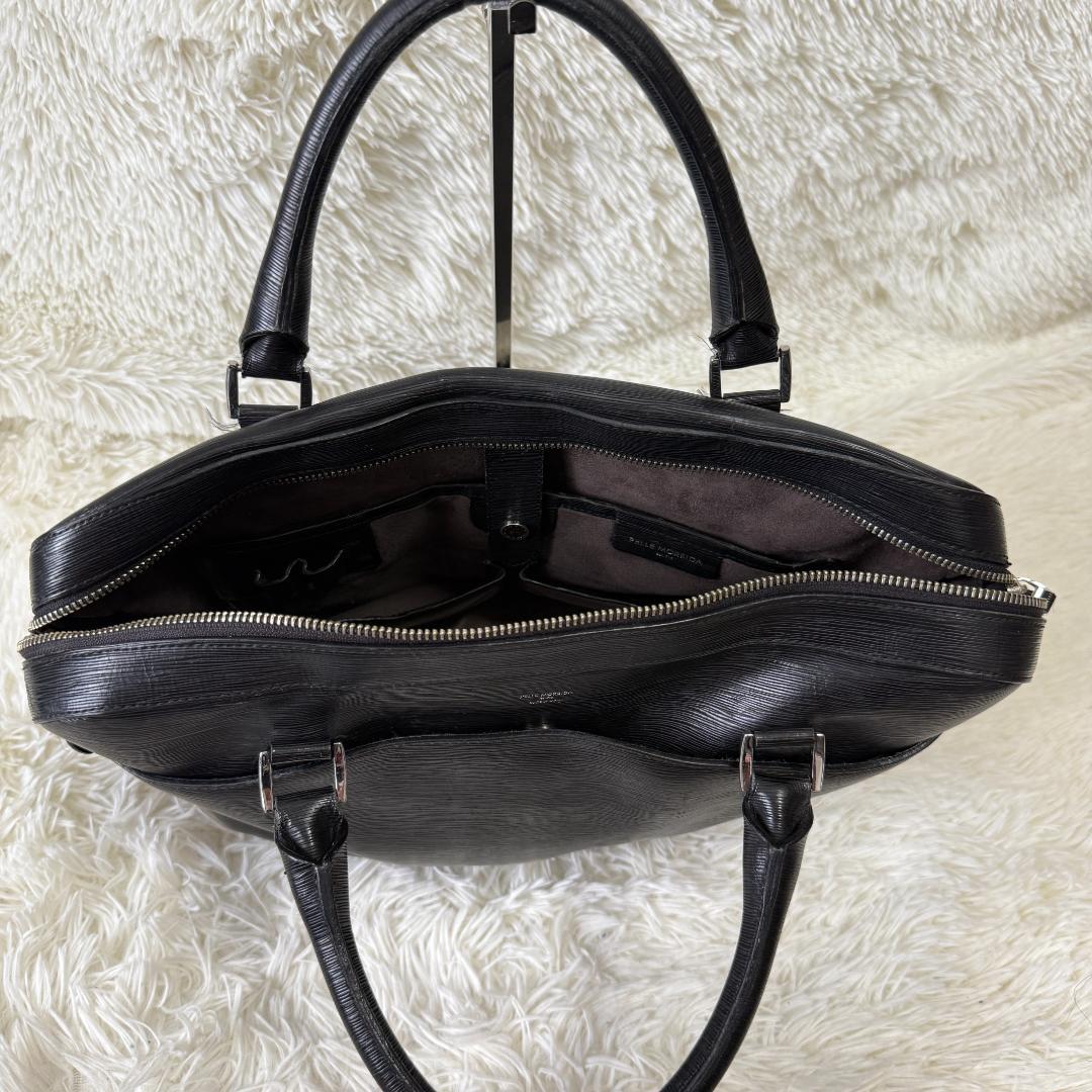 ペッレモルビダ キャピターノ 2way A4ブリーフケース ショルダー ブラック