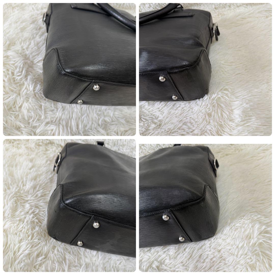 ペッレモルビダ キャピターノ 2way A4ブリーフケース ショルダー ブラック