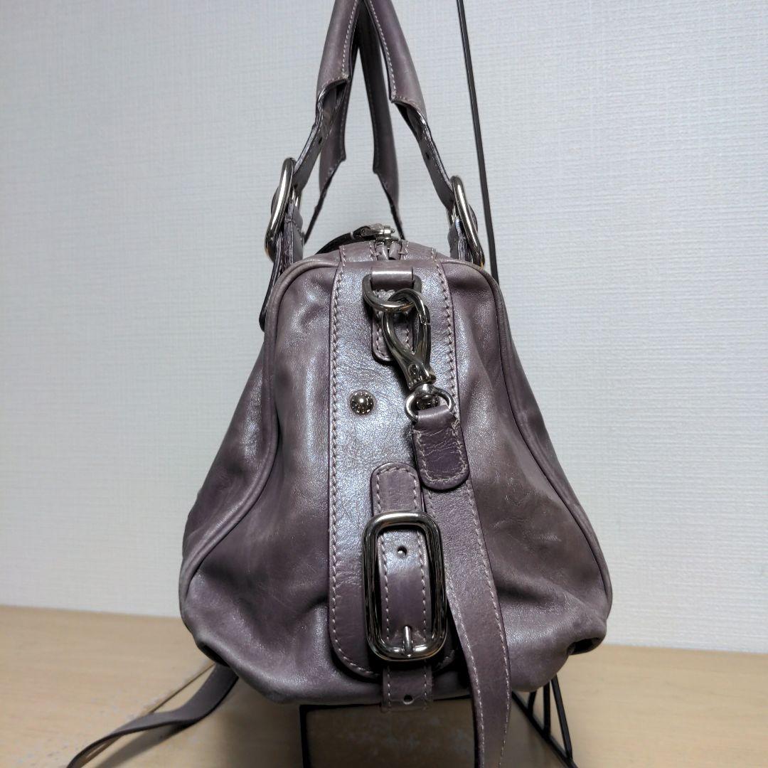 ci28. TOD'S 2way ショルダーバッグ 牛革