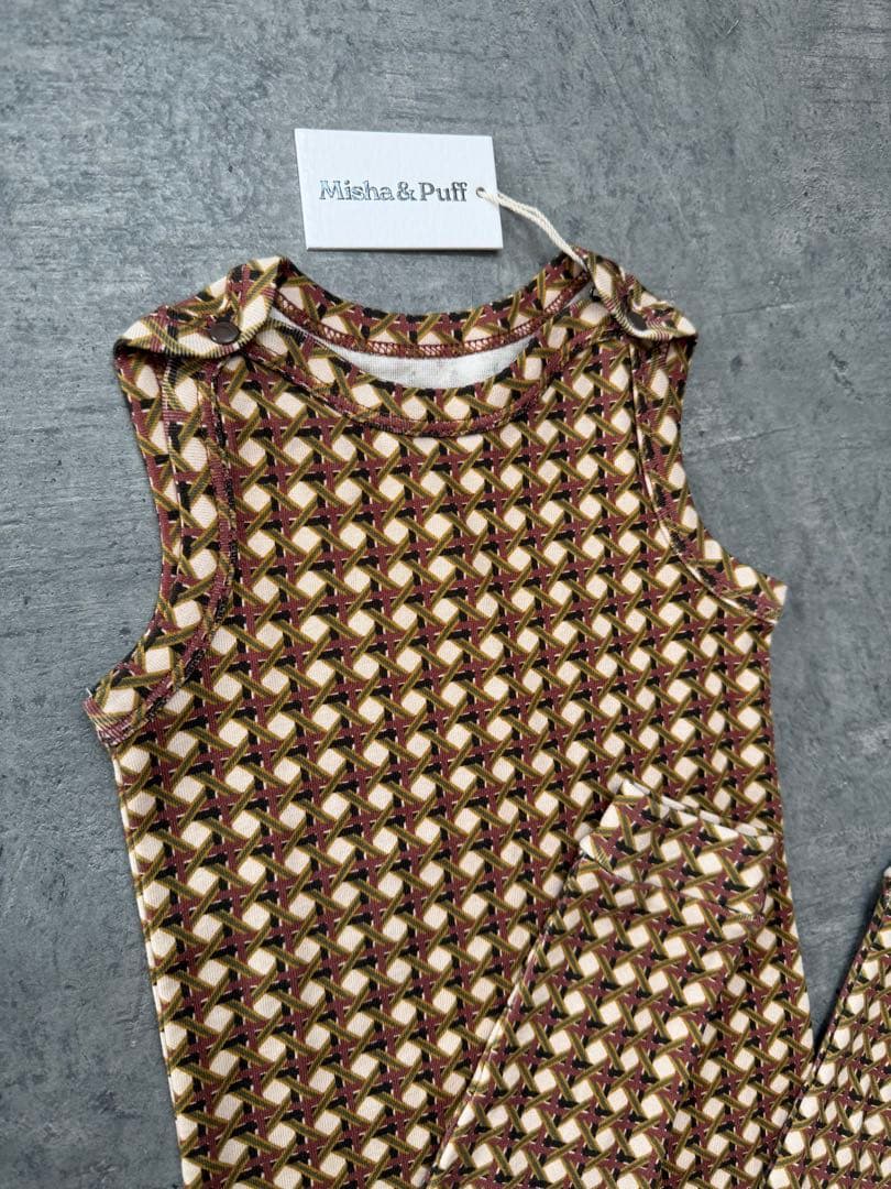 よ*る様 【misha&puff】 Baby Snap Overall 18-2