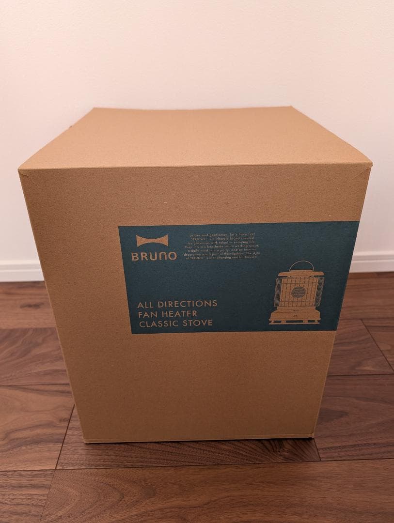 【新品】 ブルーノBRUNO ファンヒーター BOE100-GRG