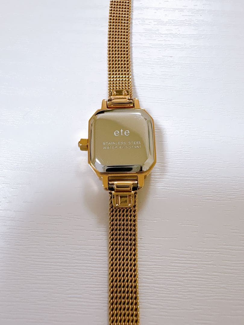 ete 腕時計　オクタゴンフェイス ダイヤモンド