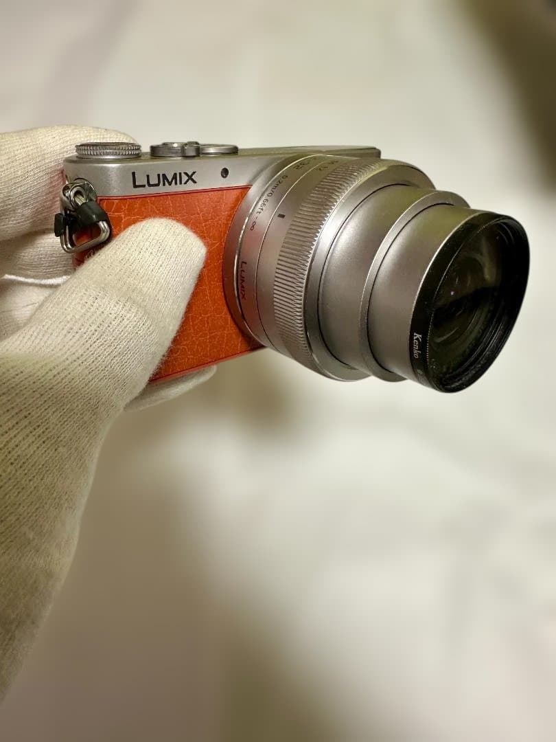 【動作品】LUMIXDMC-GM1オレンジ12-32mmレンズキット