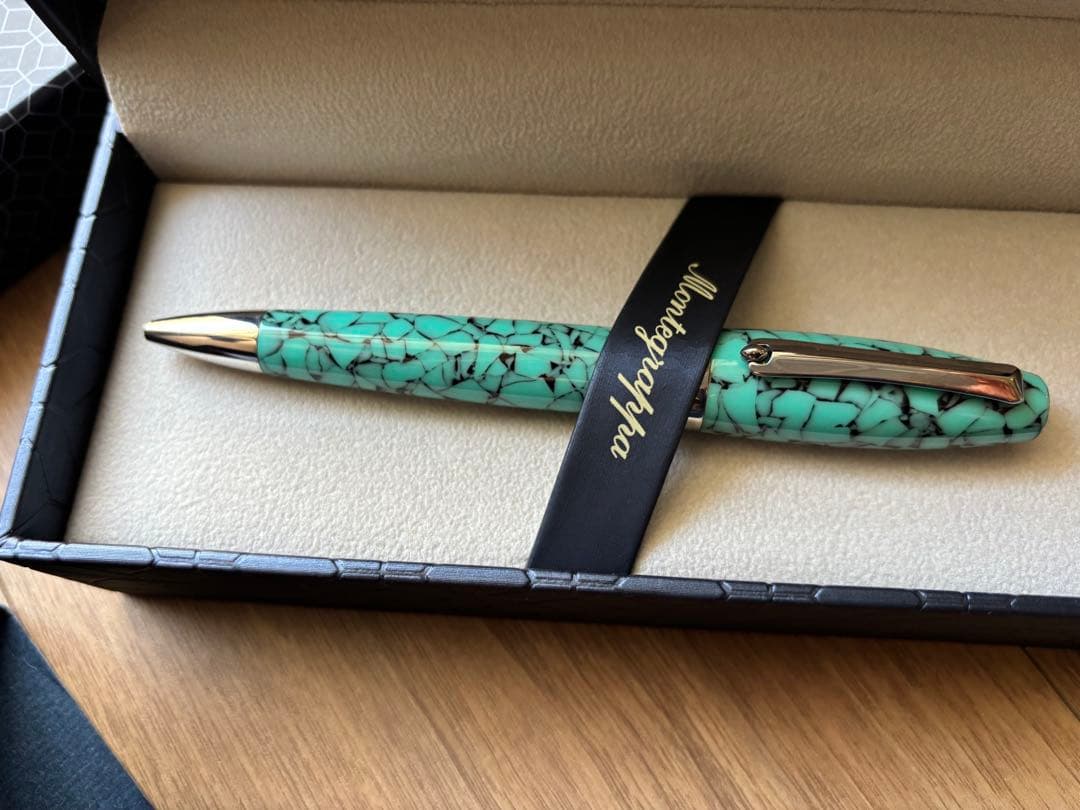 モンテグラッパ ボールペン ターコイズ