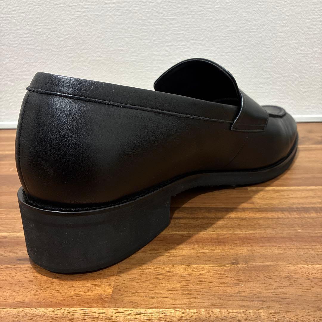 UNITED TOKYO ブラック 「いつでもレザーローファー」美品