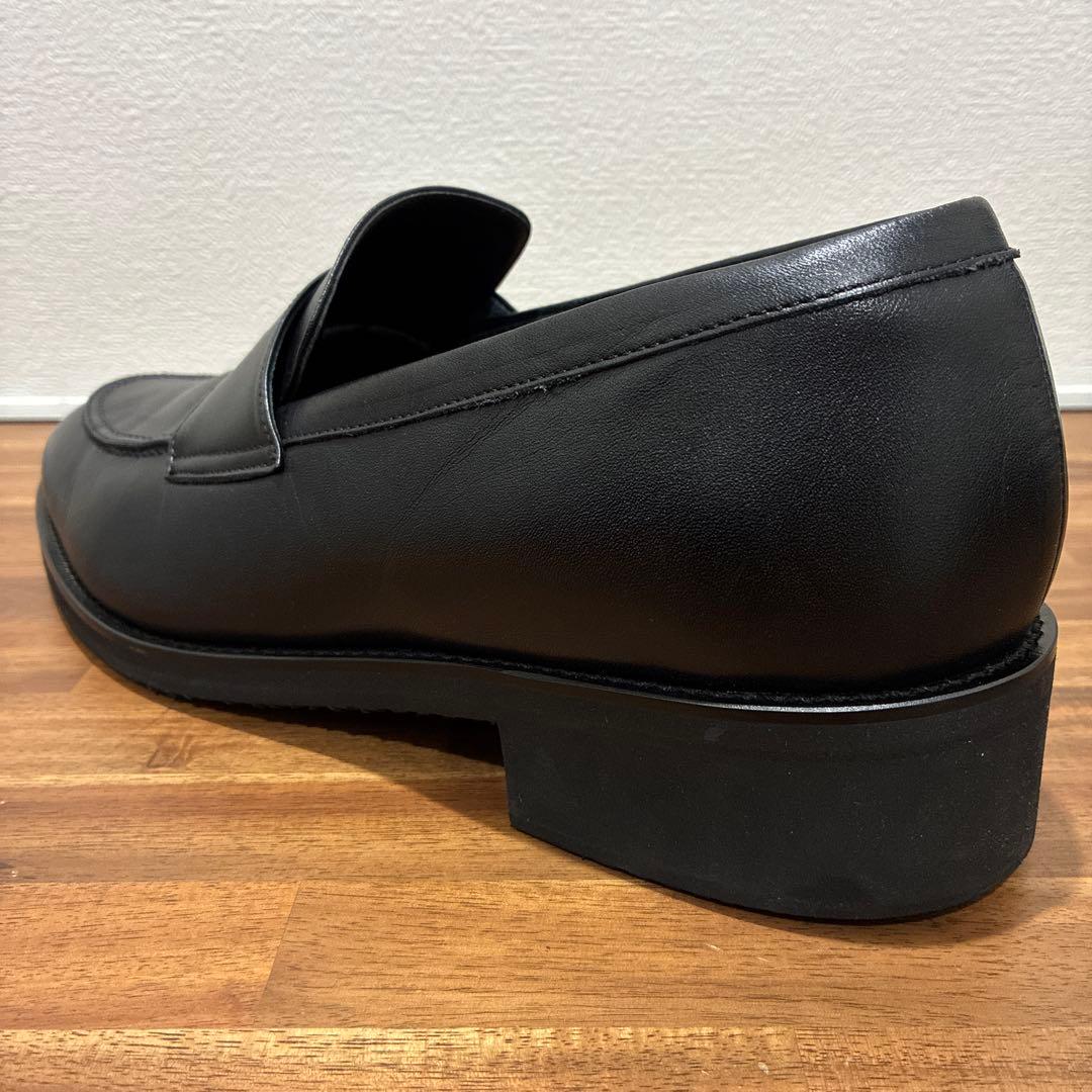 UNITED TOKYO ブラック 「いつでもレザーローファー」美品