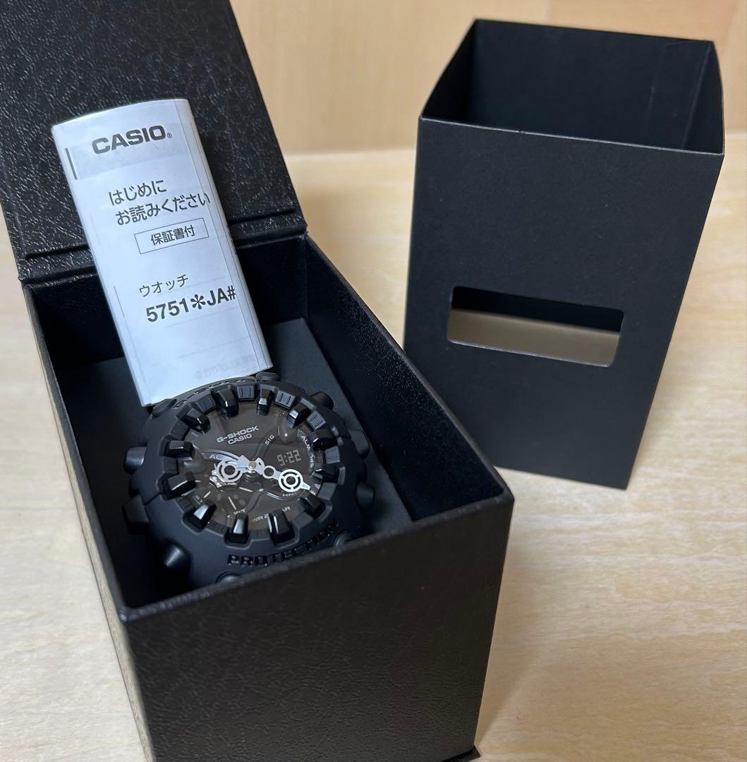 新品未使用 G-SHOCK GA-V01-1AJF ブラック 箱 保証書