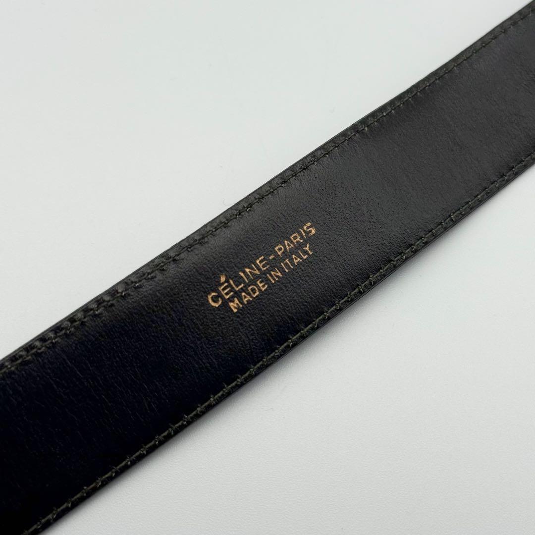 ✨美品✨セリーヌ ベルト 馬車金具 ゴールド金具 表記サイズ 65 レディース