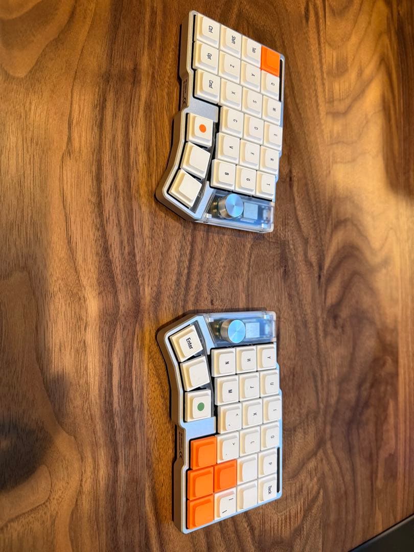 れ*ん様 Cornix LP 無線分割キーボード + 追加キーキャップ