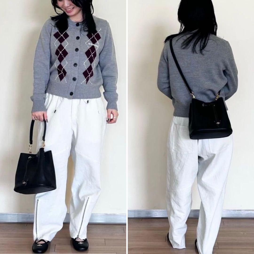 コーチ アウトレット ローアンバケットバッグ 黒ブラック