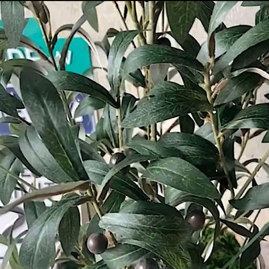 光触媒　人工観葉植物　ウォールグリーン　フェイクグリーン　オリーブ100