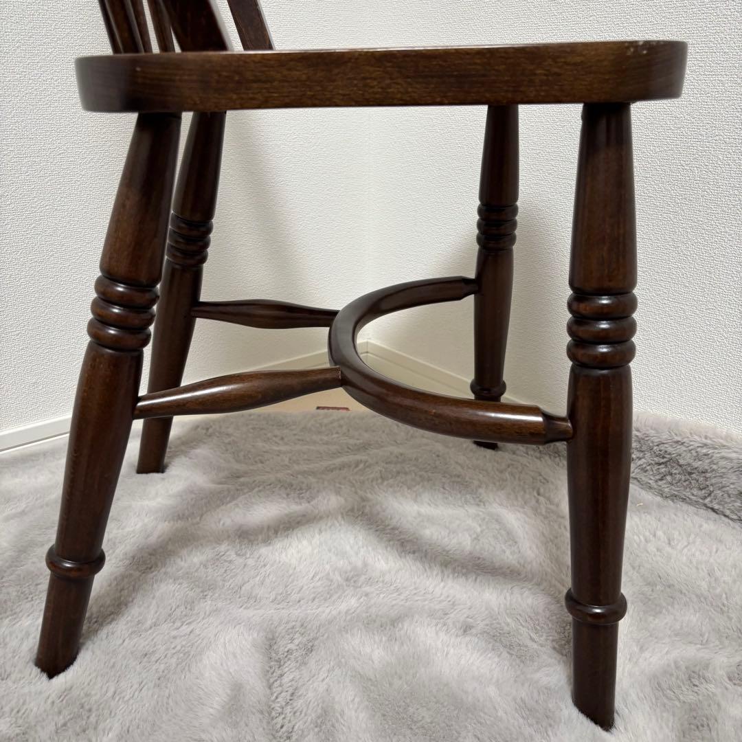 FAMEG ウィンザーチェア　アンティーク　曲木　フープバックチェア　ダイニング