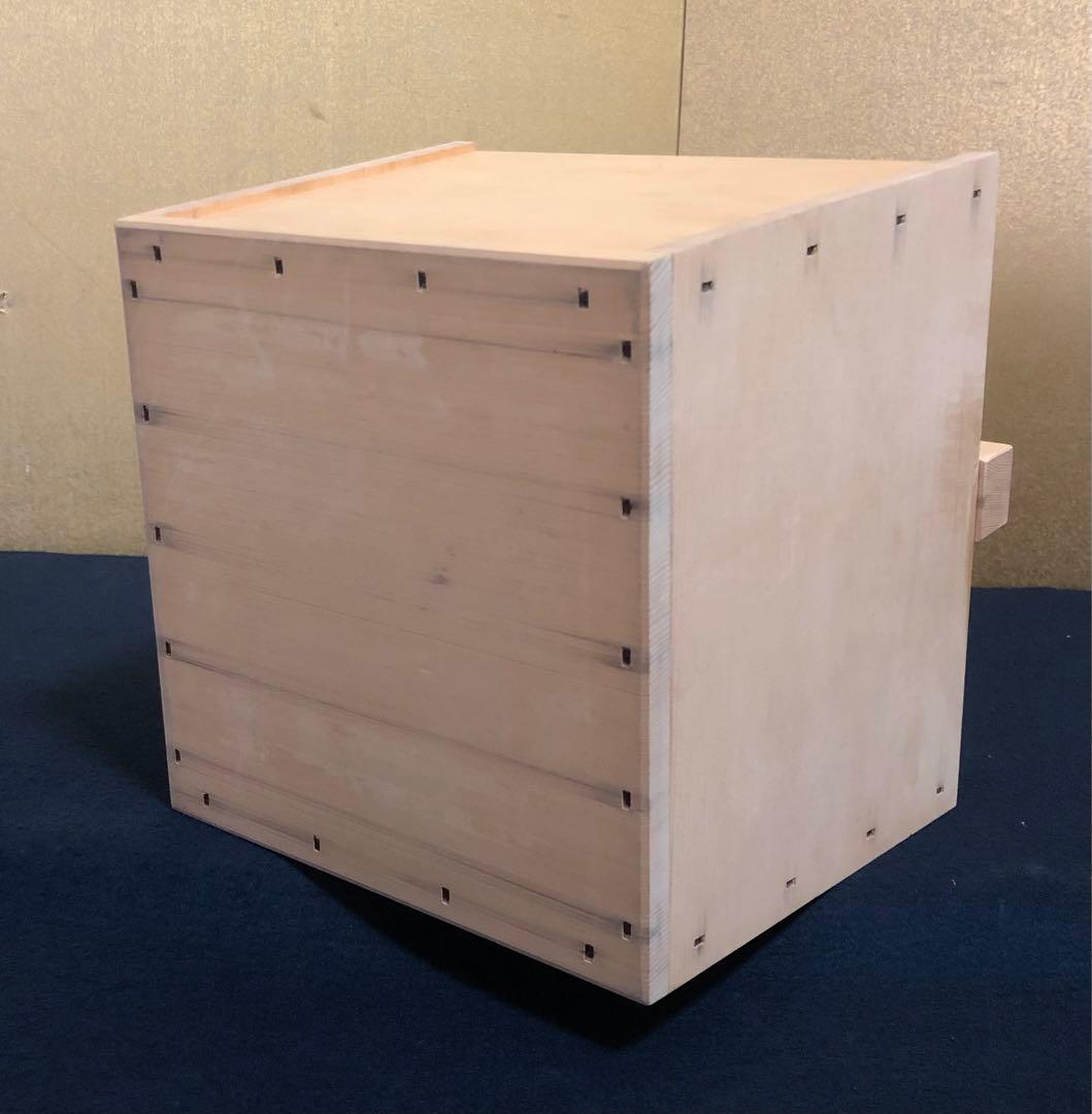 《R》茶道具 釣瓶水指 指物師 波多野匠斎 共箱 251222か2