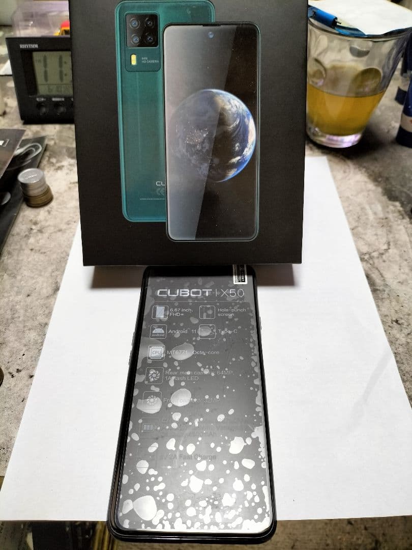 CUBOT X50 グリーン 本体