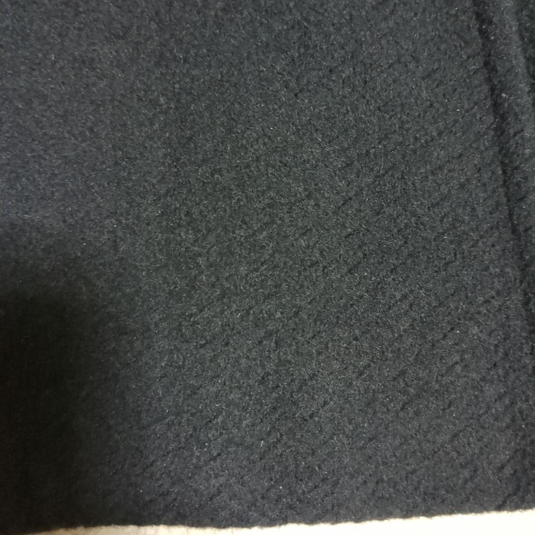 アンゴラ50%　Lサイズ アクアスキュータムロンドンPコート黒　日本製