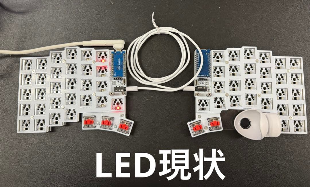 Keyball61 一応組立て済み