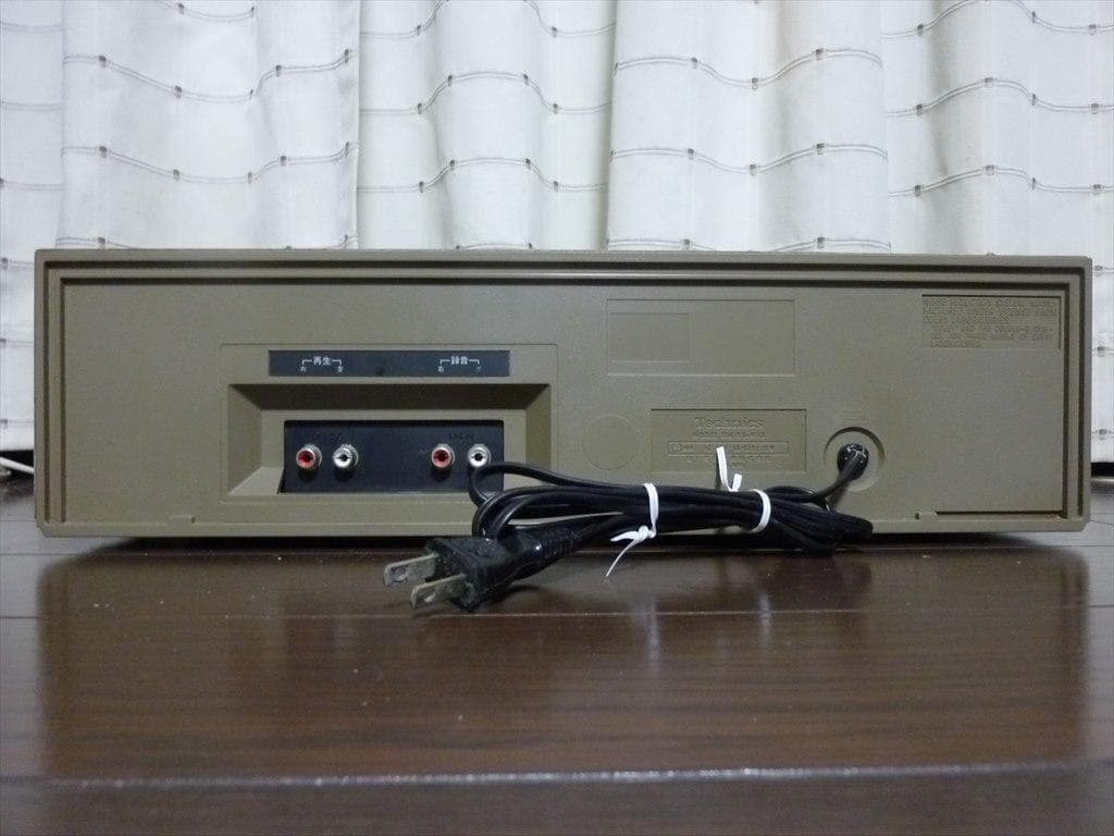 テクニクス Technics カセットデッキ RS-M13全機能動作 美品