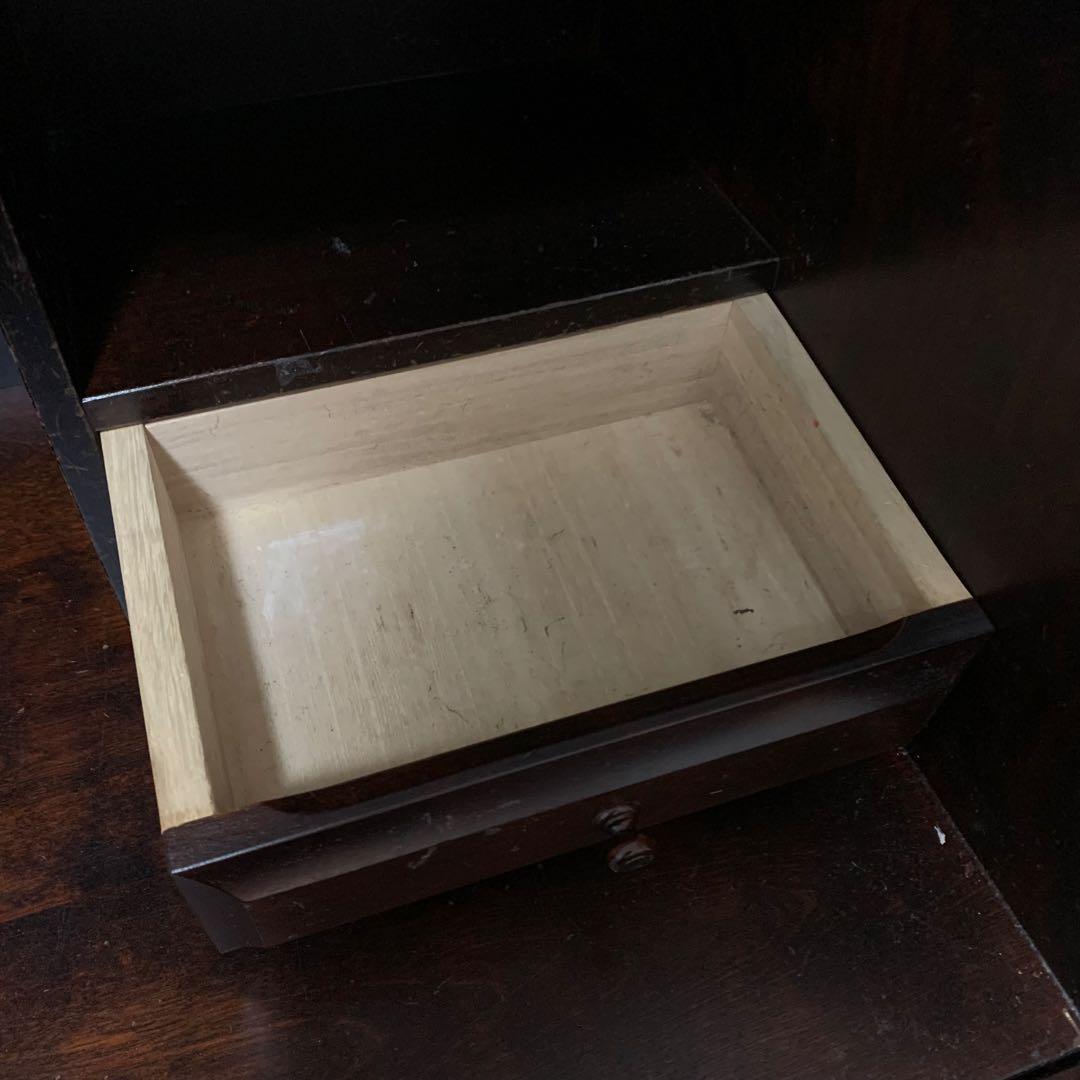 北海道民芸家具 ライティングビューロー デスク＋椅子セット販売可能