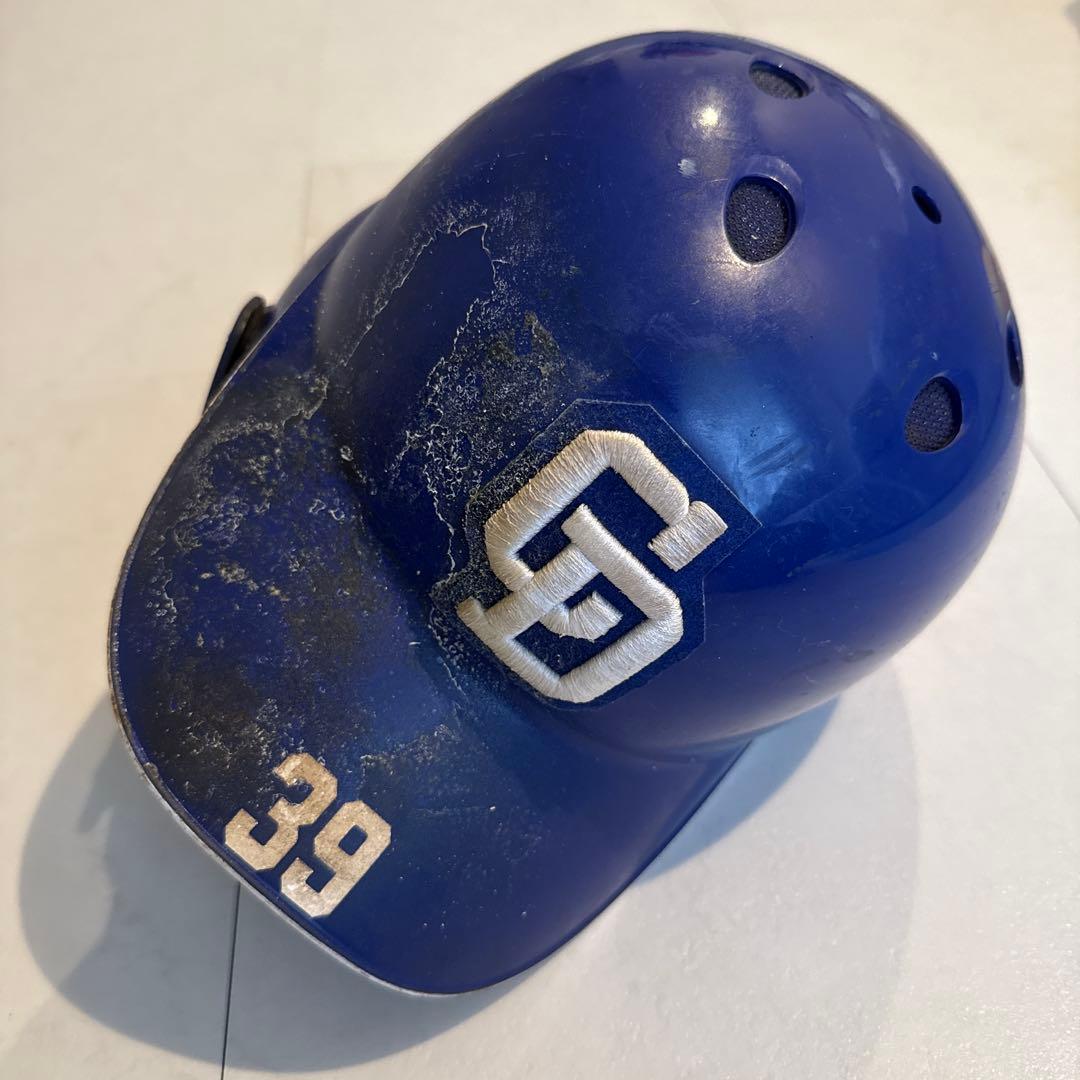 【非売品/超レア】中日ドラゴンズ　プロ支給品　ヘルメット　左打ち用
