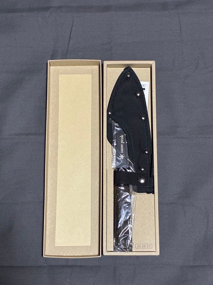 peak スノーピーク　包丁　ブラック出刃包丁 ポイントギフト