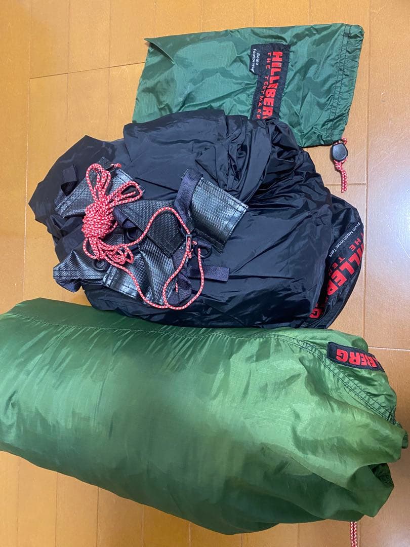 HILLEBERG ソウロ テント フットプリント、メッシュインナー付ヒルバーグ